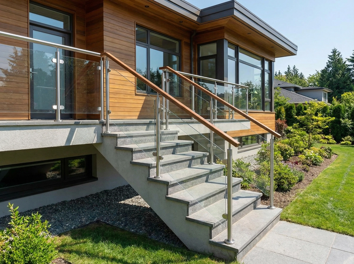 Gelænder til trappe udendørs: Sikkerhed og stil til dit hjem